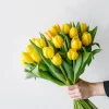 Ανθοδέσμη Κίτρινες Τουλίπες – Tulips Bouquet Yellow 