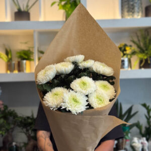 Chrysanthemum Large Head - Ανθοδέσμη Χρυσάνθεμο Κεφαλάτο