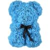 Αρκουδάκι από Τριαντάφυλλα Γαλάζιο-Rose Bear Babe Blue