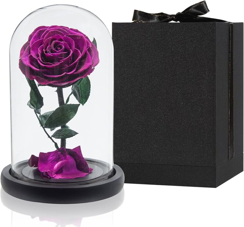 Ρόδο της Αθανασίας Σκούρο Πράσινο  - Forever Rose Glass Green Dark - Image 11