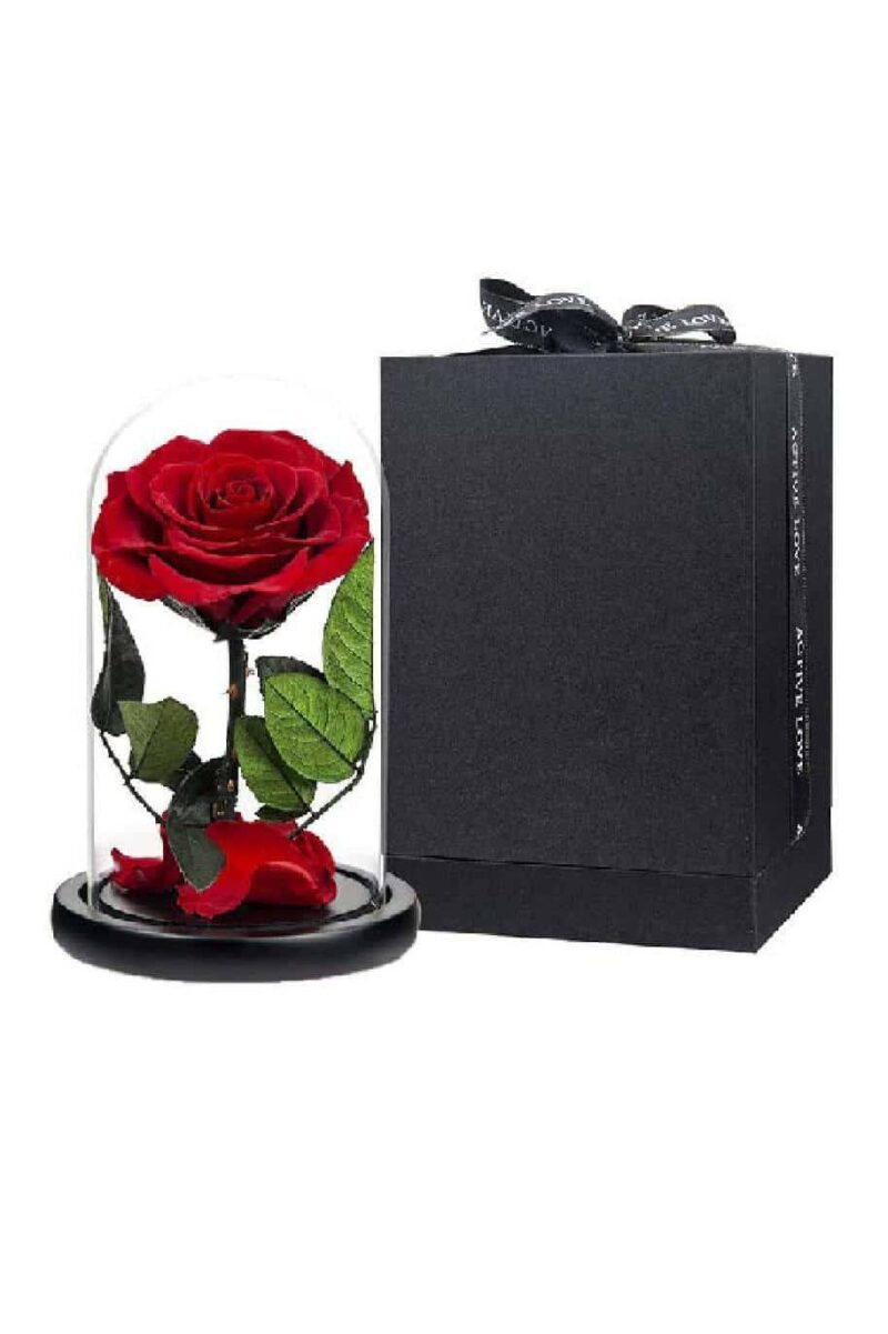 Ρόδο της Αθανασίας Σκούρο Πράσινο  - Forever Rose Glass Green Dark - Image 15