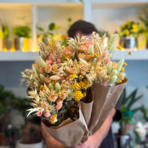 Dried Flowers – Ανθοδέσμη με Αποξηραμένα Λουλούδια