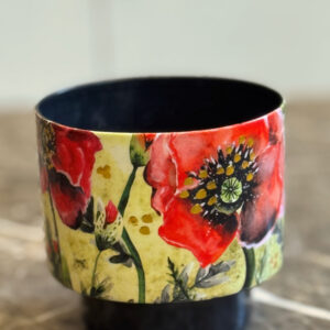 Alternative view of Μεταλλικό Κασπώ Red Poppy