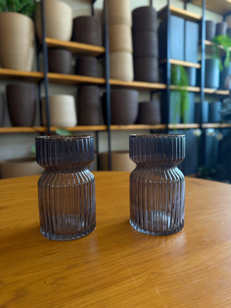 Smoked Glass Βάζο