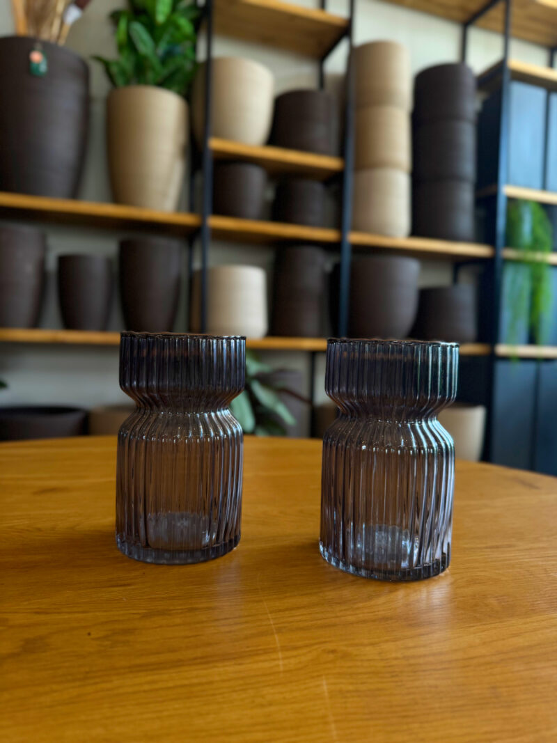 Smoked Glass Βάζο - Image 3