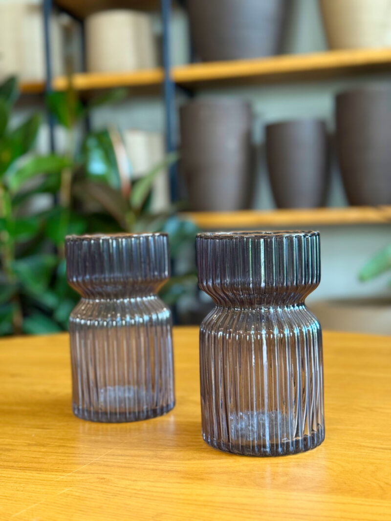 Smoked Glass Βάζο - Image 2