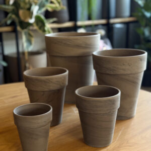 Κεραμική Γλάστρα Marble Vase