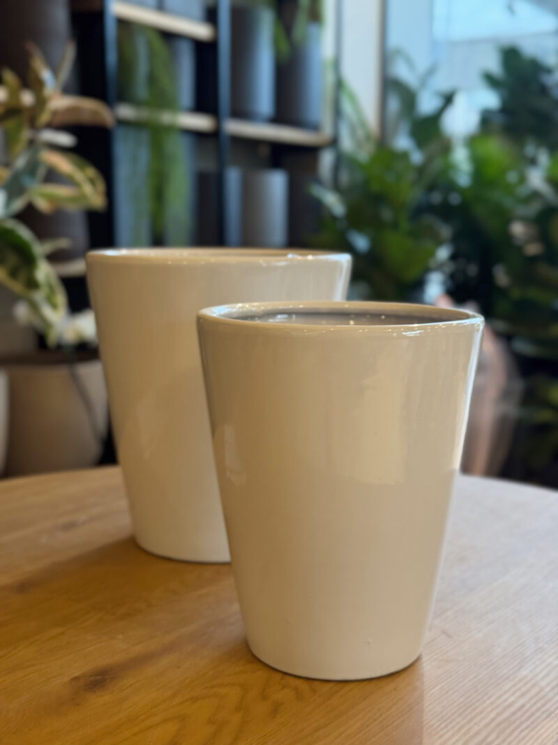Κεραμική Γλάστρα White Vase