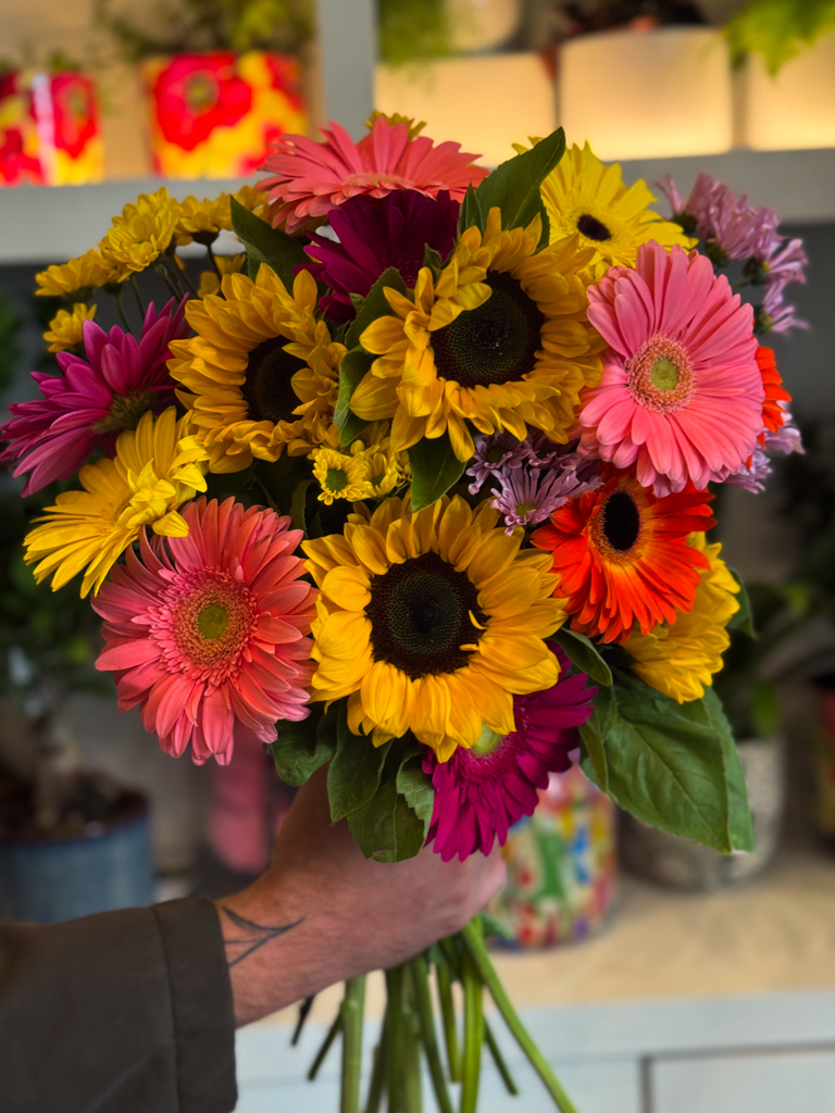 Ανθοδέσμη με Ζέρμπερες - Image 2