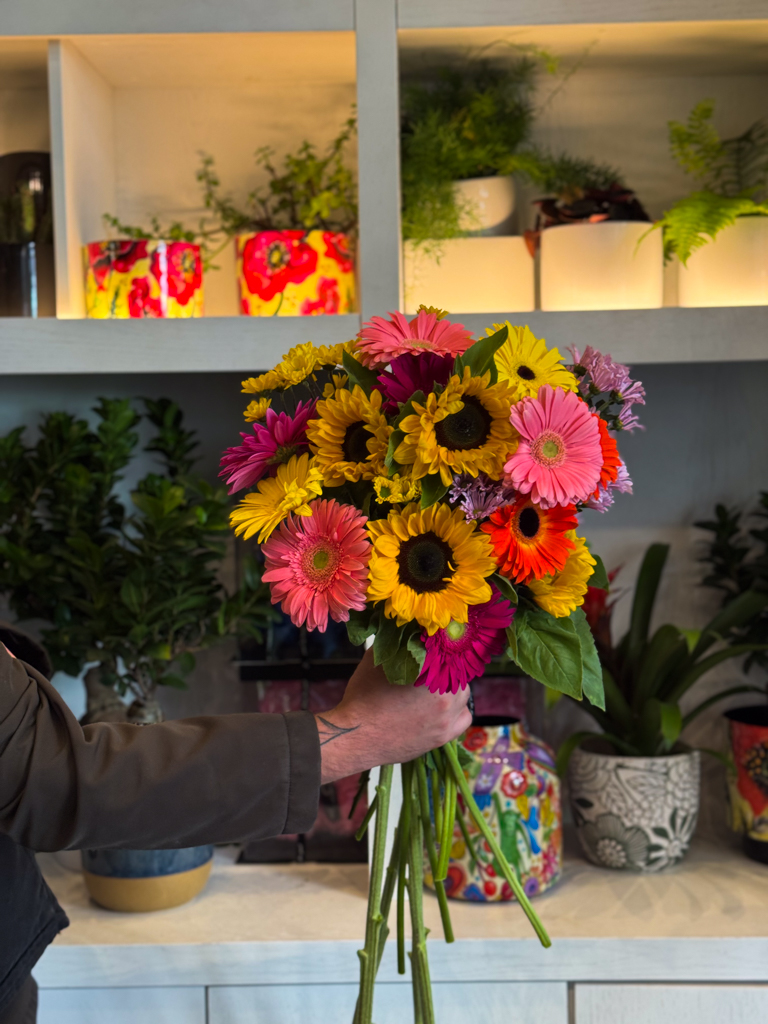 Ανθοδέσμη με Ζέρμπερες - Image 3