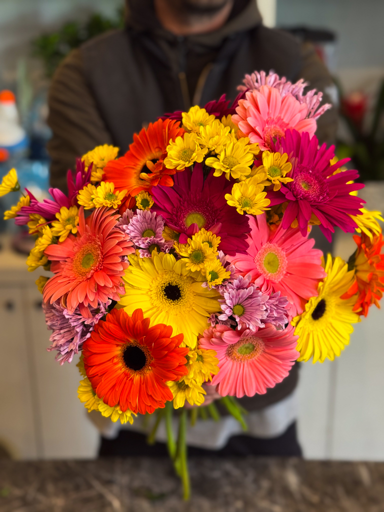 Ανθοδέσμη με Ζέρμπερες - Image 12